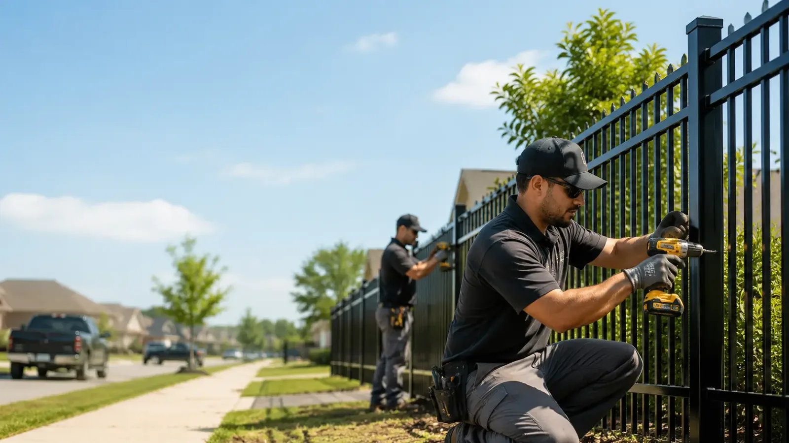 Metal Fence Installation in Central, UT